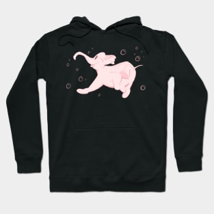 Pink Elephants On Parade Hoodie